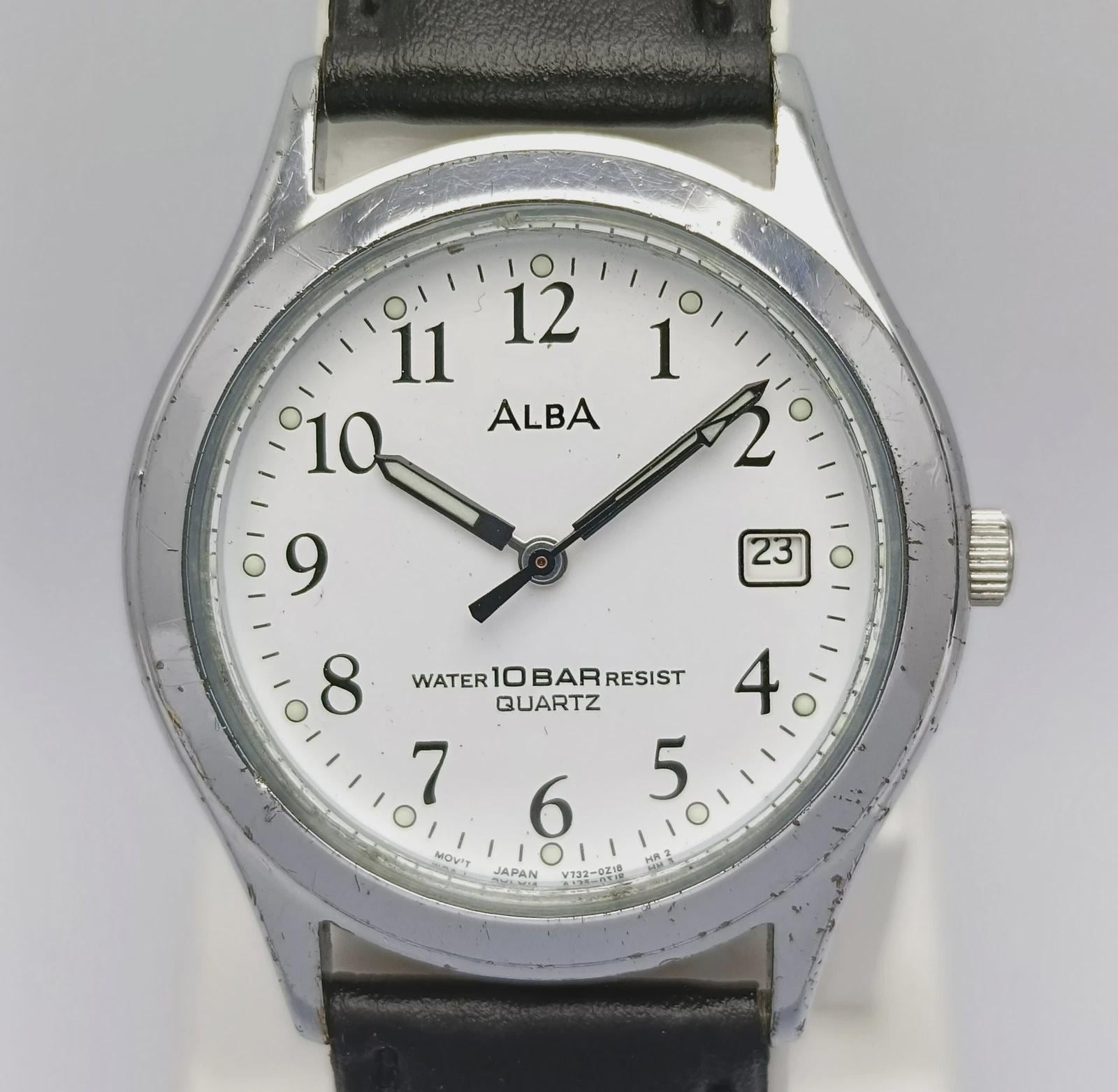 Seiko Alba V732-0L80 Quartz Vintage Men's Watch - Etsy