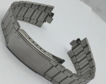 10 mm Stainless Steel Men’s Watch Bracelet