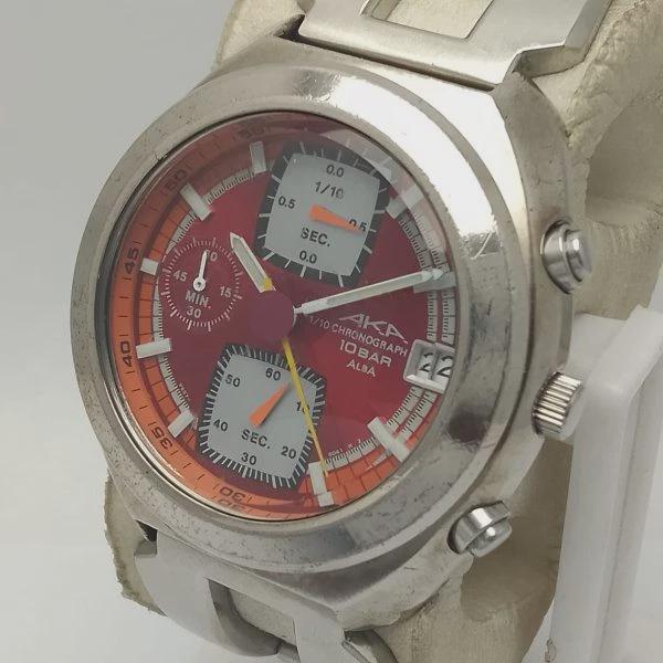 Seiko Alba Aka Quartz V657-6030 Chronograph Vintage Men's Watch - Etsy