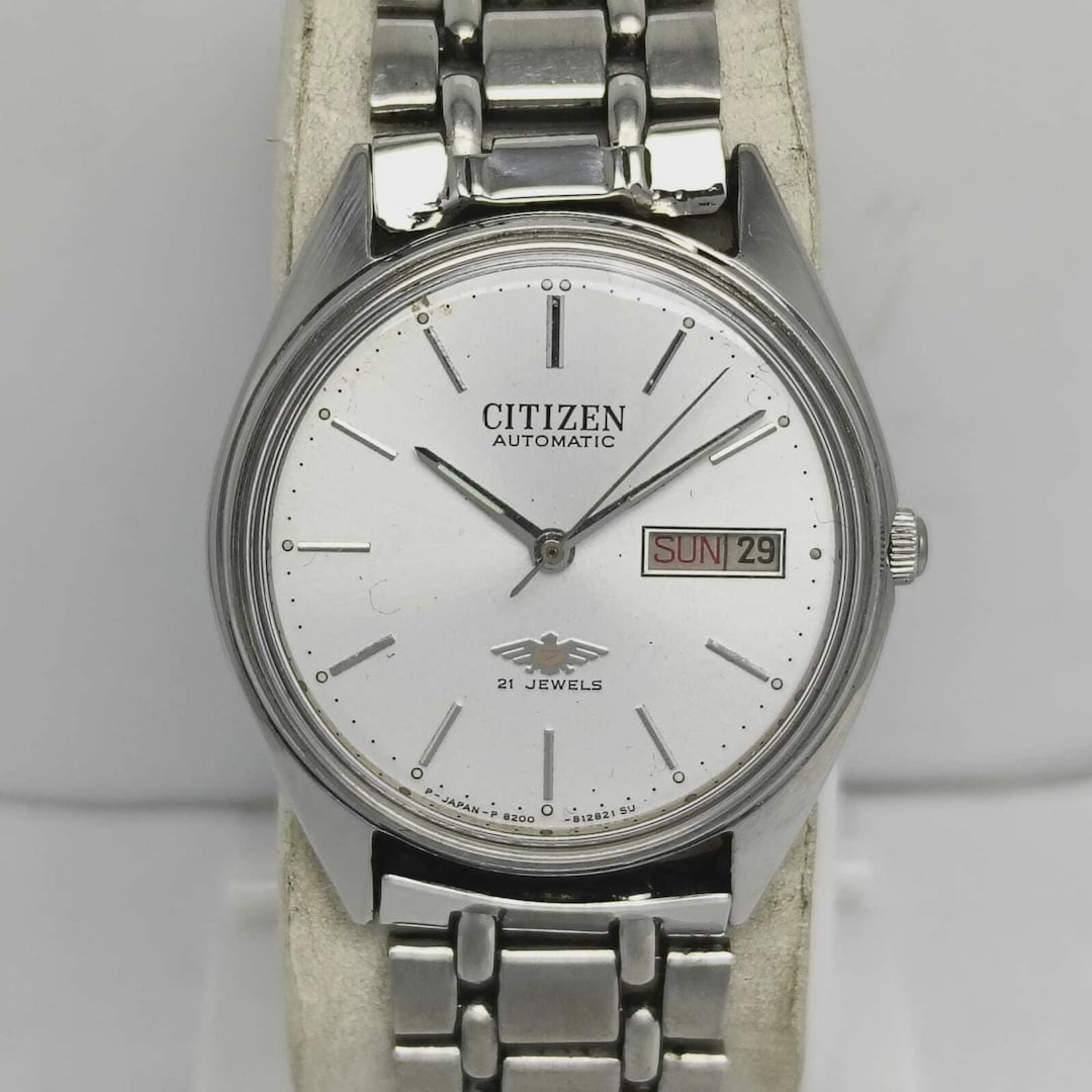 Citizen Eagle 7 Automatic 4-063554 Day/date 71-2639 Vintage Men's