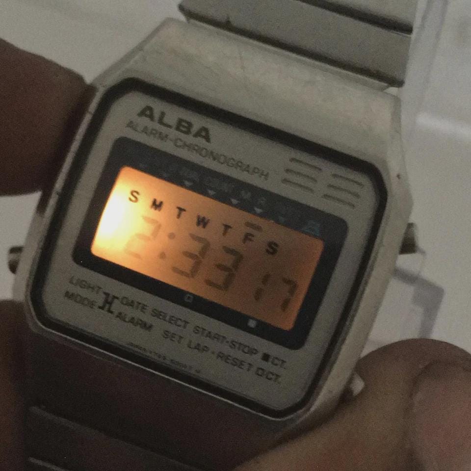 Seiko Alba Y749-5000 Alarm Chronograph Vintage Men's Watch - Etsy