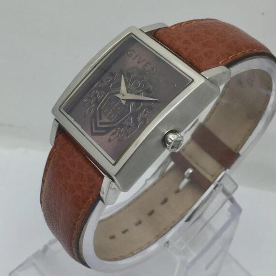 Givenchy Quartz Saphire GV.5214L Chocolate Dial Usnisex Vintage