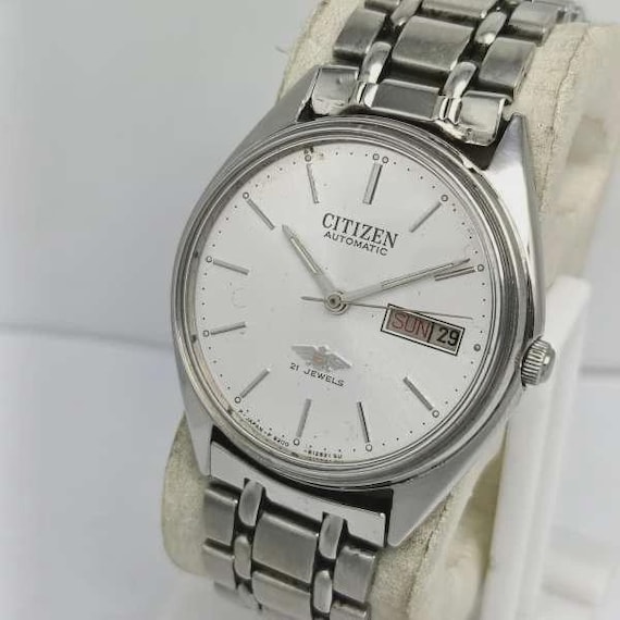 Citizen Eagle 7 Automatic 4-063554 Day/date 71-2639 Vintage Men's