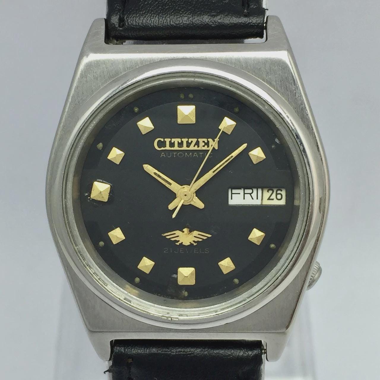 Citizen Eagle 7 Automatic 4-038878 K Day/date Vintage Watch - Etsy