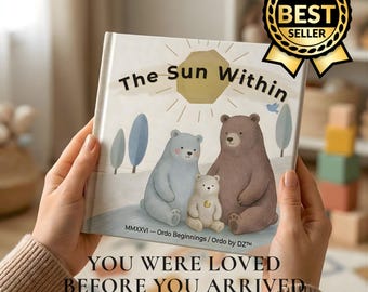Personalised Baby Book | Custom Name Storybook for New Mum | First Mother’s Day, Baby Shower & Newborn Gift