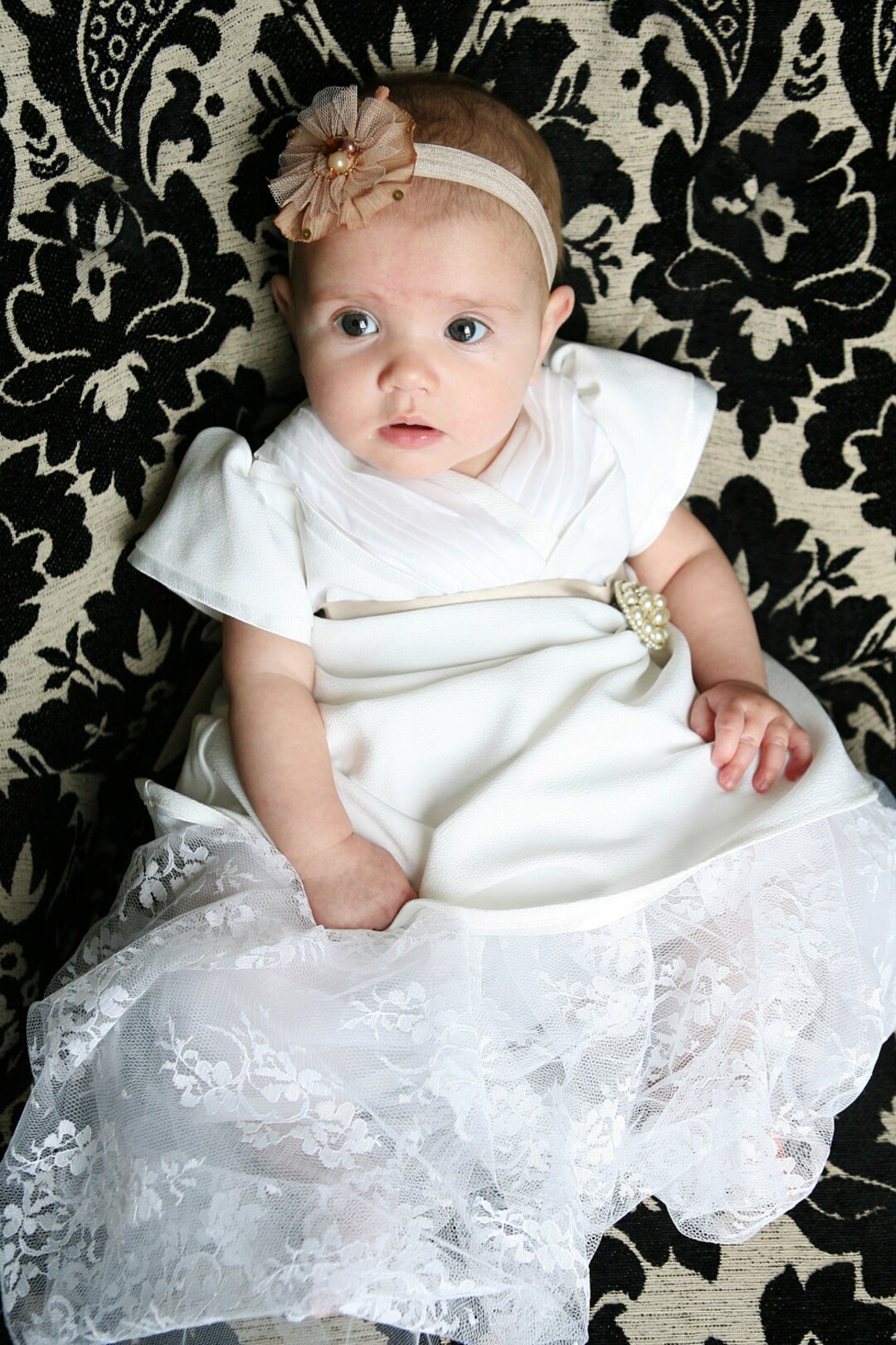 Christening Dress Blessing Dress Baptism Dress Lace Etsy