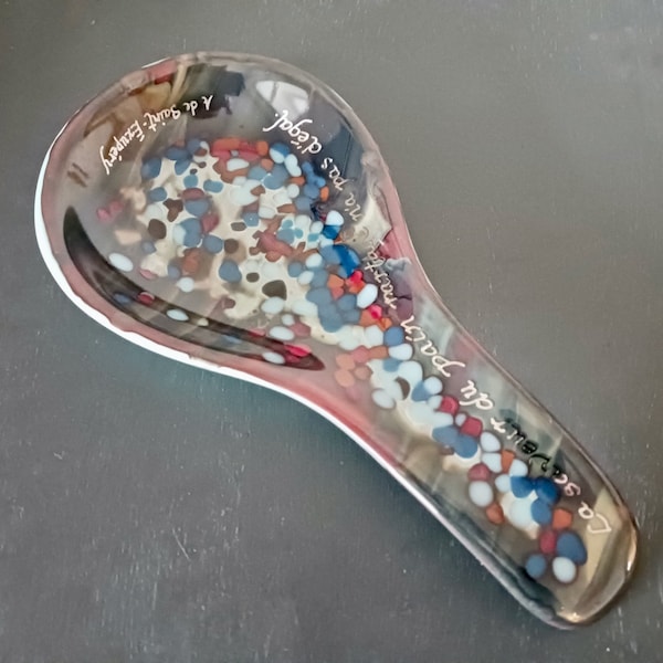 Glass Spoon Rest Etsy