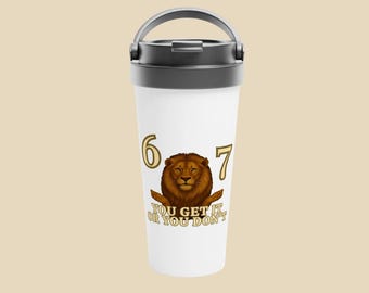 67 LION™ roestvrijstalen reismok van 440 ml