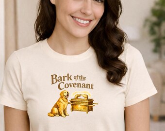 Bark of the Covenant Shirt | Funny Christian Dog Shirt, Catholic Humor Tee, Bible Pun Faith T Shirt