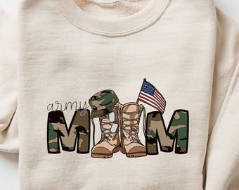 Army Mom Sweatshirt, Proud Army mom sweatshirt, Military Shirt, Military Mom Shirt, Cool Mom Shirt, Army mom hoodie, Shirt For Mom