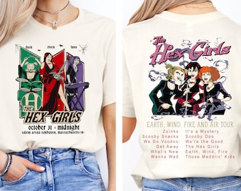 The Hex Girls Shirt, The Hex Girls Rock Band Shirt, Halloween Retro 90s Shirt, Halloween Shirt, 90s Nostalgia Tee, The Hex Girls Lover Gift