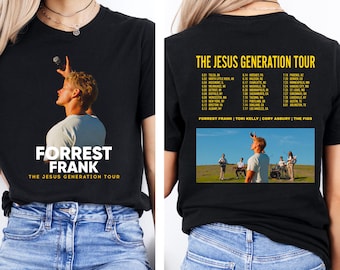 Forrest Frank Tour T-Shirt,Christian Faith Kids Cotton Shirt,Jesus Makes Lemonade,Inspirational Clothing,Forrest Frank Youth Sweatshirt
