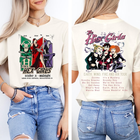 The Hex Girls Shirt, The Hex Girls Rock Band Shirt, Halloween Retro 90s Shirt, Halloween Shirt, 90s Nostalgia Tee, The Hex Girls Lover Gift