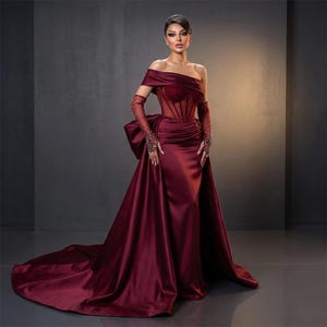 strapless burgundy mini dress Timberly | Burgundy High-Neck Tailored Micro-Mini Dress