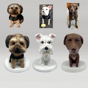 Spezialanfertigung Haustier-Pockelkopf, Spezialangefertigte Hund-Puppe, Spezialangefertigte Katzen-Puppe, Spezialangefertigte Haustier-Schreibtischplatten, Spezialangefertigte Haustierfiguren