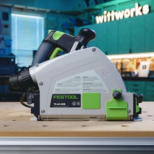 3D Printed Track Saw Dust Cover Compatible with Festool TS60/TSV60
