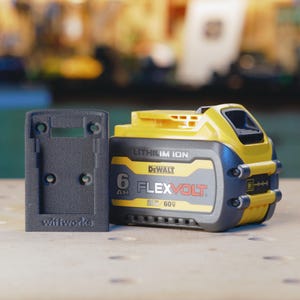 Batteriehalter Kompatibel mit DeWalt 20V / 60V Batterie