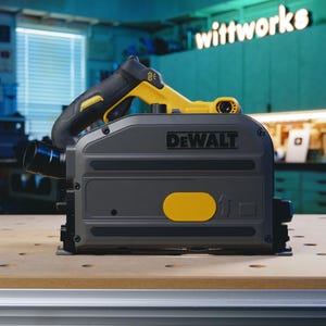 3D Printed Track Saw Dust Cover Compatible with Dewalt