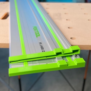 ToolCurve's Guide Rail Protective Caps Compatible With Festool Tracks