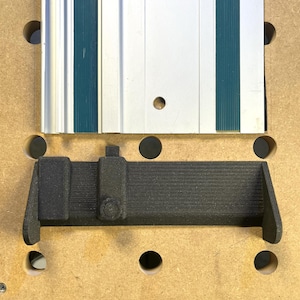 Full Width Hose Deflector Compatible with Makita Track Saw Guide Rails (NEW UPGRADE)