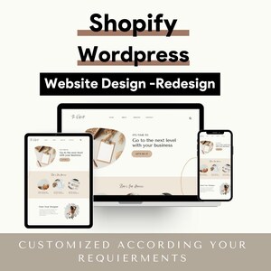 Custom Website Design | Shopify & WordPress, Mobile-Friendly