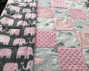 elephant cot quilt