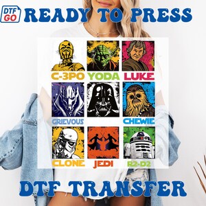 Retro Star Wars Group Shot Shirt DTF, Disney Star Wars Shirt, Galaxy's Edge Shirt, Disneyland Trip Shirt, Retro Star Wars Tee 4789