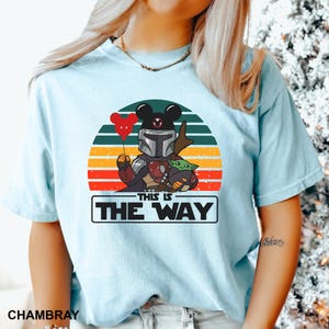 Disney Mandalorian DTF Transfers, Mandalorian Grogu Heat Press Transfers, Disney Star Wars Tee, Mandalorian And Baby Yoda Shirt, Grogu image 6