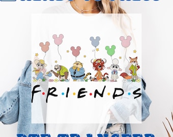 Disney Zootopia Characters DTF Transfers, Nick Wilde Judy Hopps Heat Press Transfers, Disney Friends, Disney Zootopia Mickey Balloons