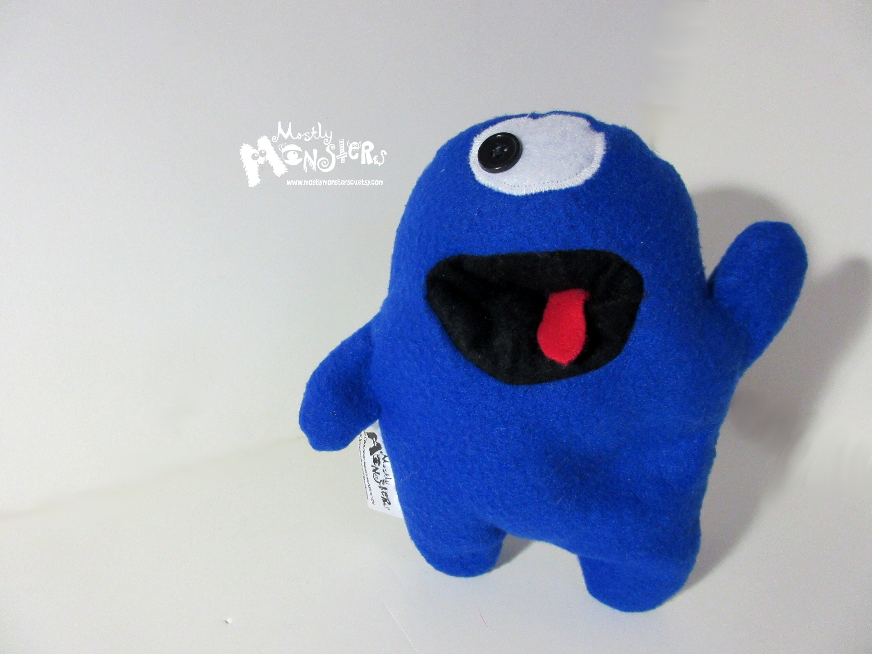Bean Bag Monster mikey Blue MIKEY Monster Etsy