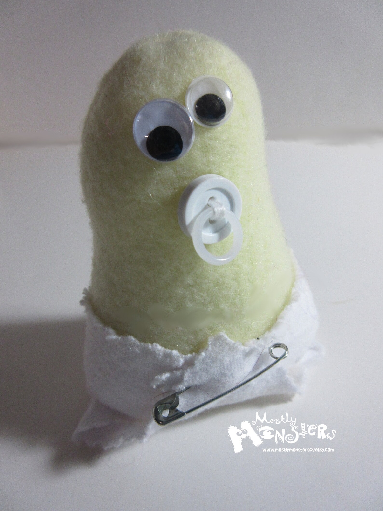 Baby Beans Minibean Bag Monster Baby Monster Binky Monster Diaper