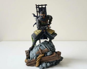 Ghost of Tsushima Figure • Jin Sakai Statue • Ghost Meijin Sakai Sculpt • Video Game Figure • Games Character Figurines •