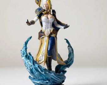Jaina Proudmoore Painted Figure,RPG Game character,WoW Collector Gift,Warcraft figurine,World of Warcraft 12",Size Options