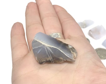 Chalcedony Healing Stone Tumble, Metaphysical crystal, creativity crystal, healing crystal, healing stones, self -assurance stone, gemstones