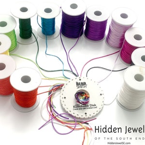 Make Your Own Friendship Bracelet Kit, Kumihimo Disk, DIY