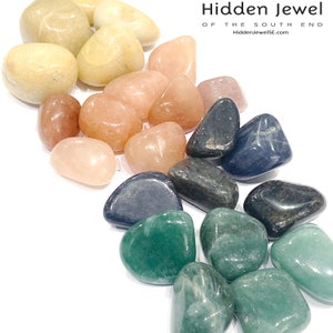 Aventurine healing Stone Tumbles- Green Aventurine, Red Aventurine, blue Aventurine, healing crystals, Metaphysical Crystal, tumbled stones