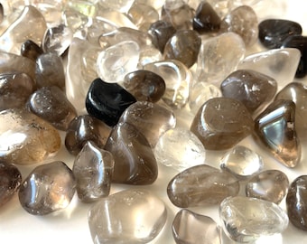 Smokey Quartz tumbled healing Stone,  metaphysical crystal, healing crystal, cleansing crystal, grounding meditation crystal, quartz