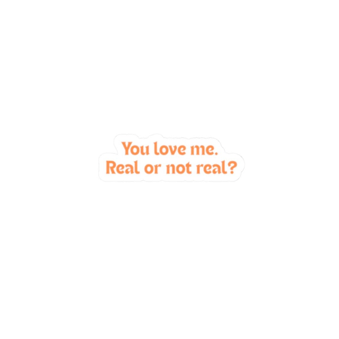 You Love Me Real or Not Real? Sticker Hunger Games