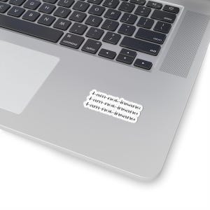 Juliette Journal Quote Kiss-Cut Stickers | Shatter Me Inspired Sticker image 2