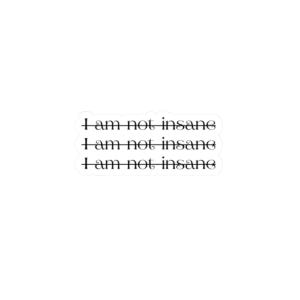 Juliette Journal Quote Kiss-Cut Stickers | Shatter Me Inspired Sticker image 1