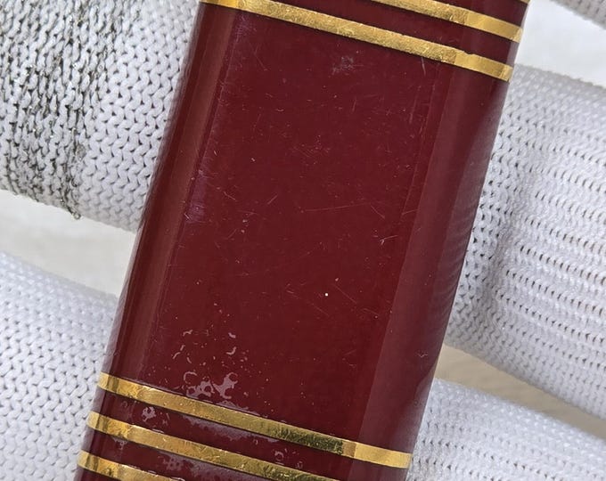 Vintage CARTIER Santos Gold Plated Lighter: Paris Made, Working Condition