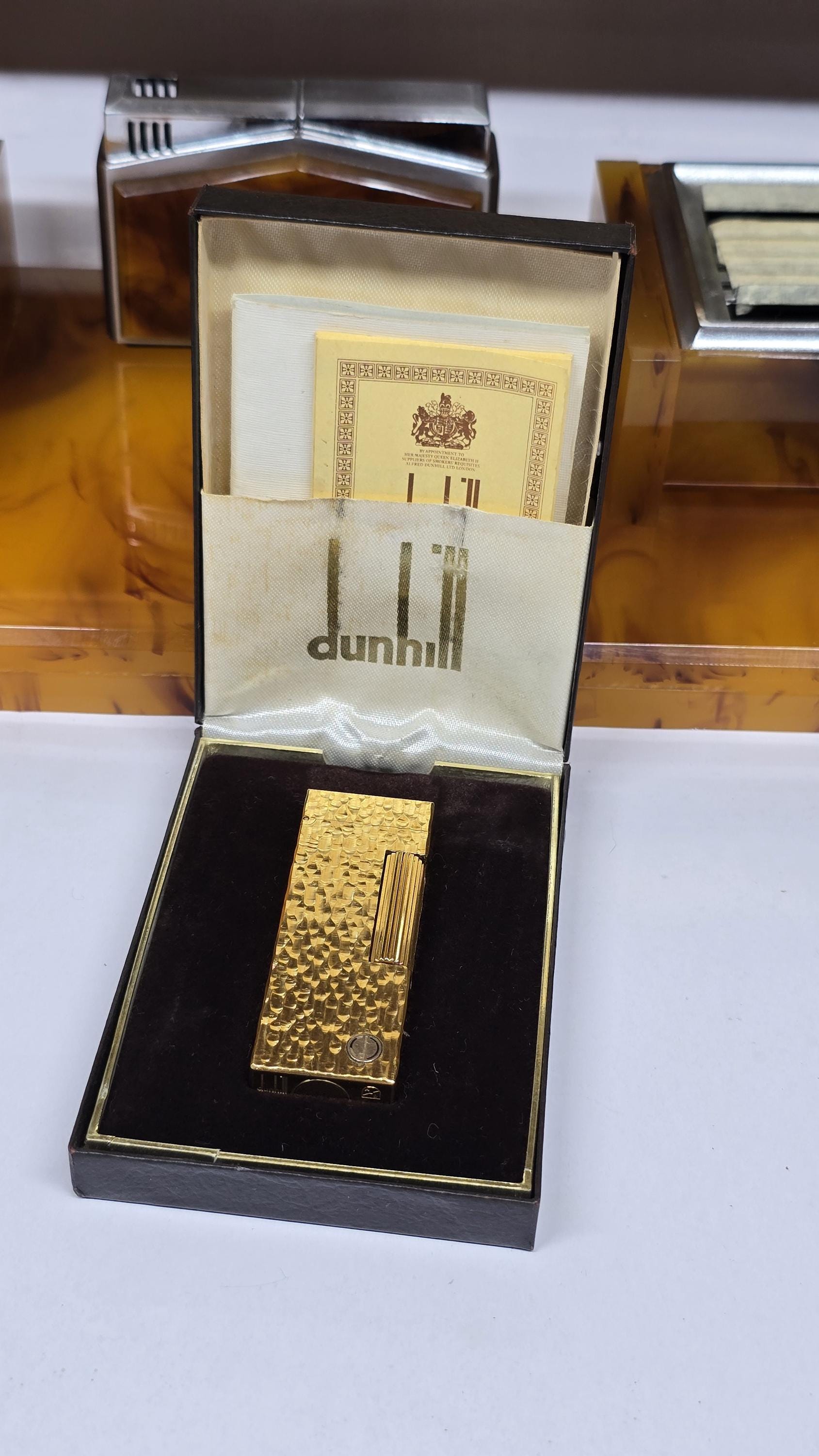Vintage Alfred Dunhill Lighters - Etsy