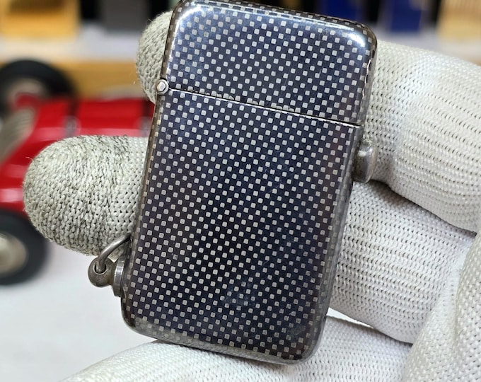 Rare Vintage Imperator Sterling Silver Lighter Made In Germany - Working