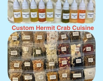 Custom Hermit Crab Food Variety Packs