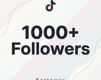 1 000 abonnés TikTok | Livraison rapide Croissance TikTok | Abonnés réels et actifs | Booster les réseaux sociaux | Pas de bots