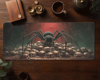 Tapete de juego de araña gigante - Tapete de juego MTG - Tapete de escritorio Magic The Gathering - Tapete TCG - Alfombrilla de ratón Fantasy XXL