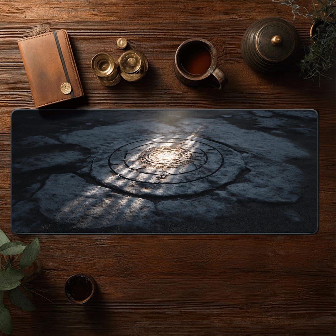 Magic Rune Mat Cap Arcane Rune Playmat - MTG Playmat With Zones - Magic the Gathering ...