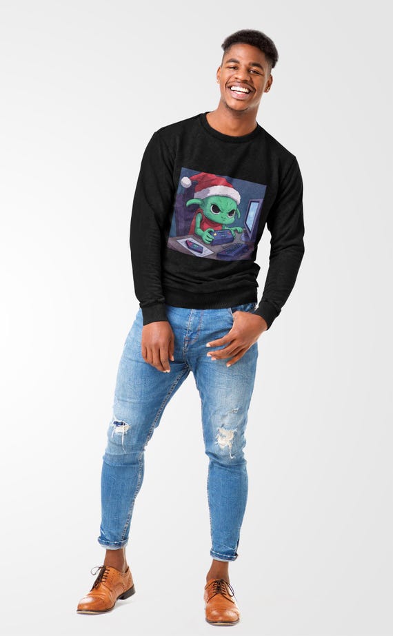 Chiba Santa Sweatshirt | Holiday Gaming Crewneck