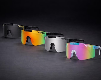 Pit Viper Sportbrille - UV400 Schildbrille - Radfahren, Laufen, Outdoor-Sonnenbrille