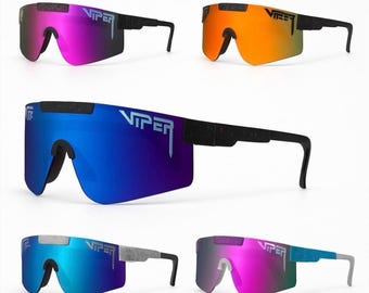 Gafas de sol deportivas estilo Pit Viper: protección polarizada, UV400